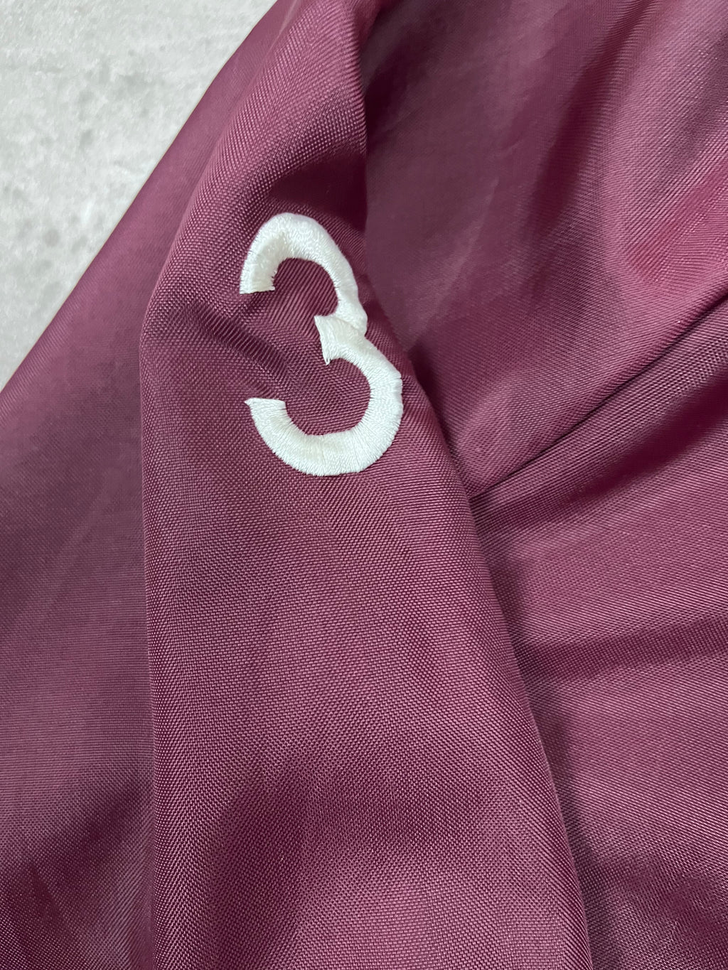 Vintage Canada Sportswear Coachjacke Kendal Eagles Bordeaux 1