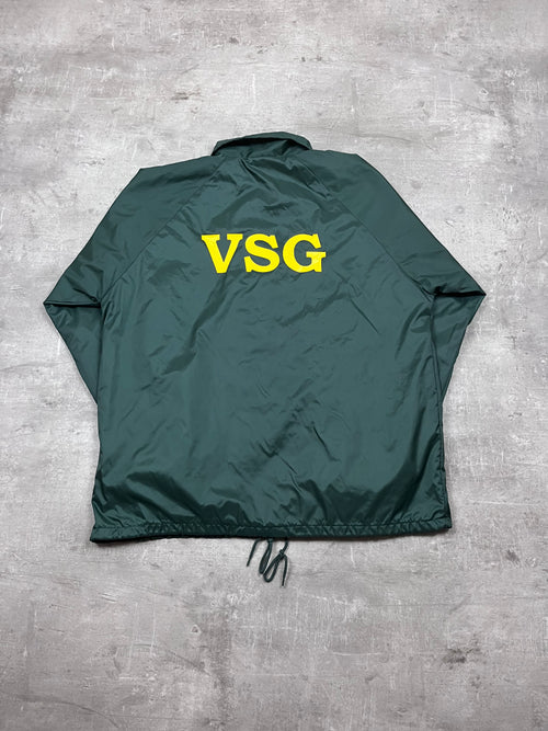 Vintage Augusta Sportswear Coachjacke Vermont State Guard Grün 1