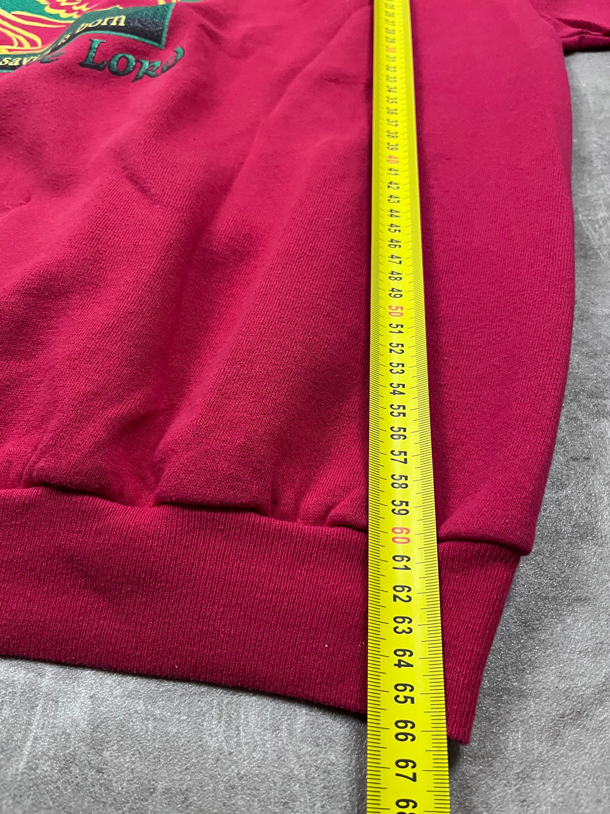 Vintage Lee Pullover Behold Jesus The Lord Rot 23