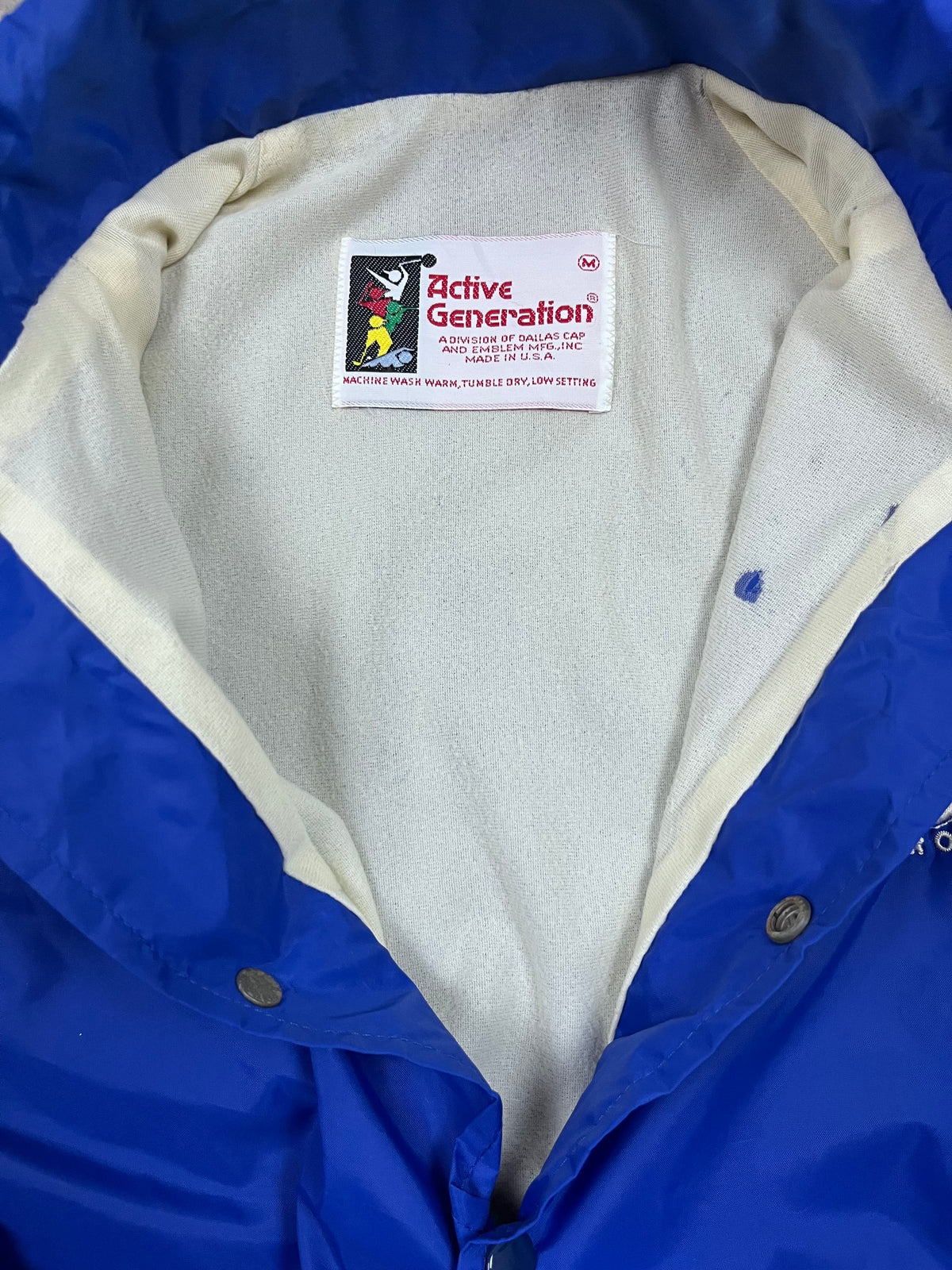 Vintage Active Generation Coachjacke All-Coast Königsblau 1
