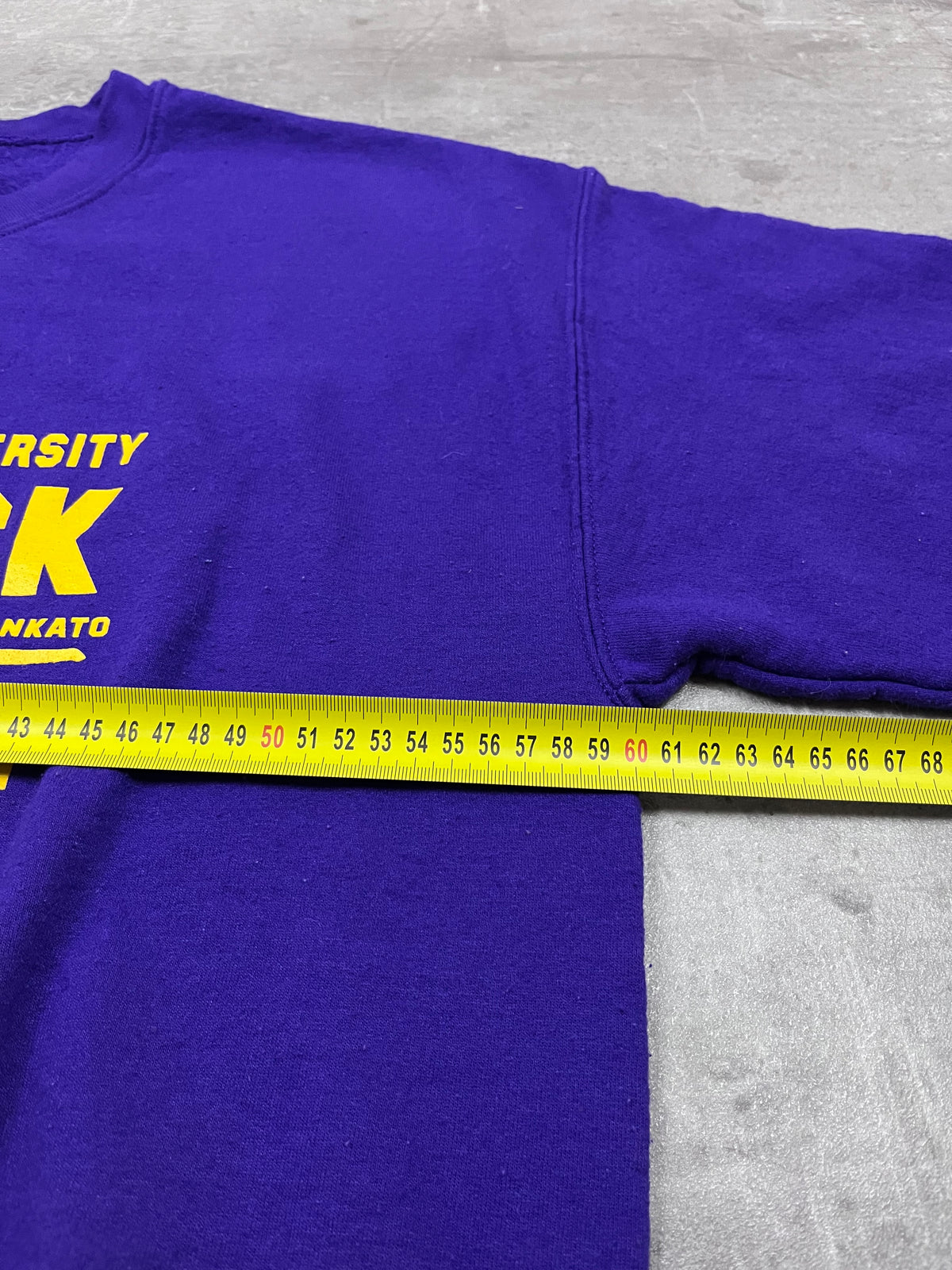 Vintage Gildan Pullover Maverick Flight Team Violett 3