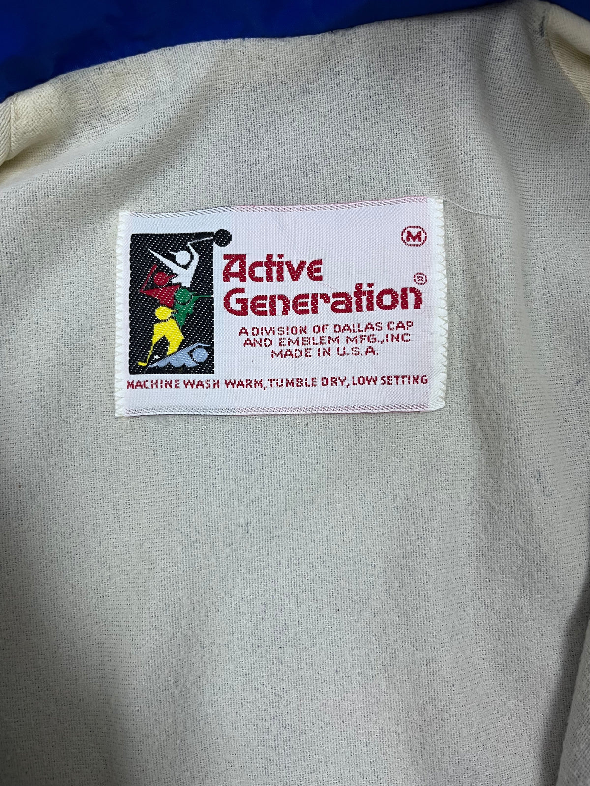 Vintage Active Generation Coachjacke All-Coast Königsblau 1
