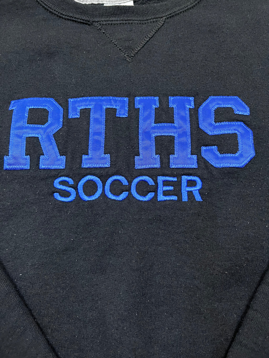 Vintage Russell Athletic Pullover RTHS Soccer Trainer 12