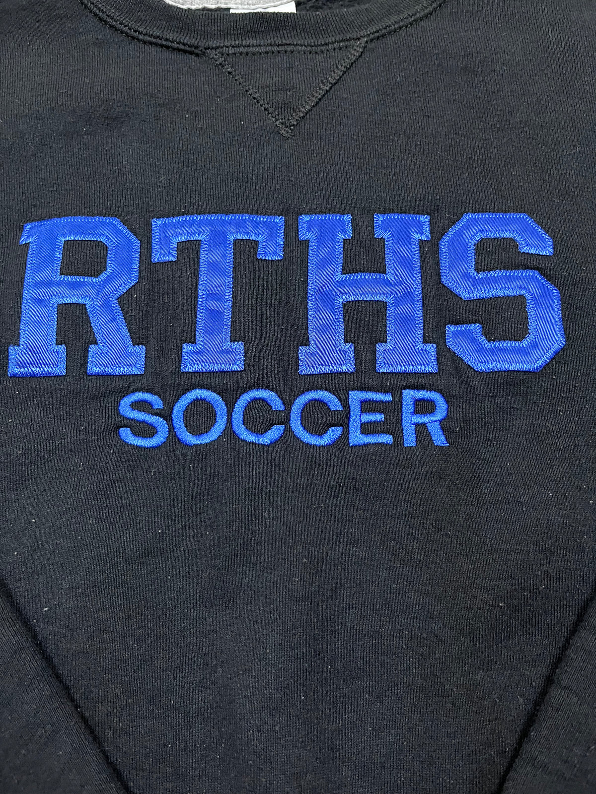 Vintage Russell Athletic Pullover RTHS Soccer Trainer 12