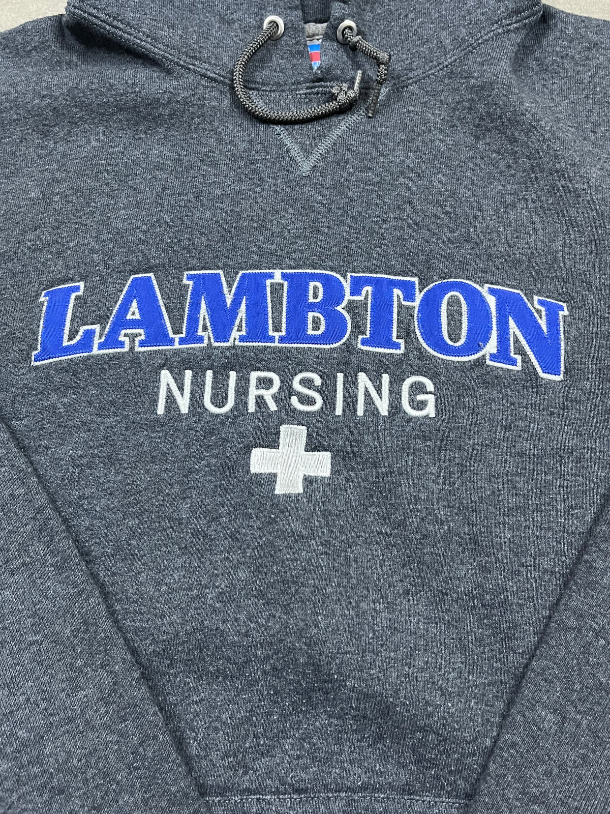 Vintage Russell Athletic Hoodie Lambton Nursing 19