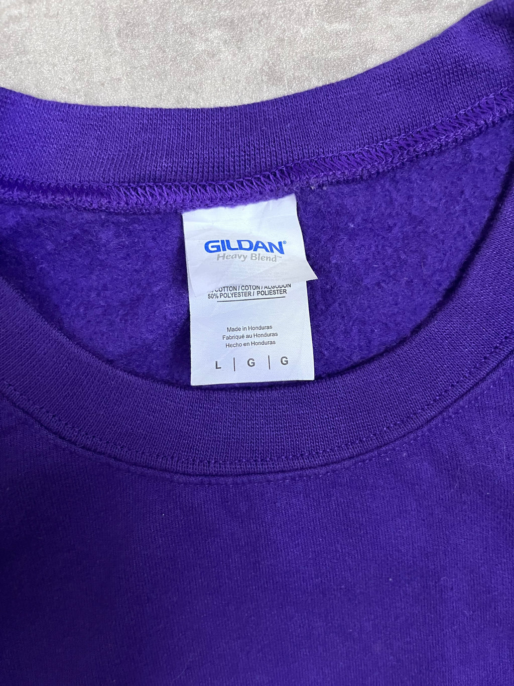 Vintage Gildan Pullover Maverick Flight Team Violett 3