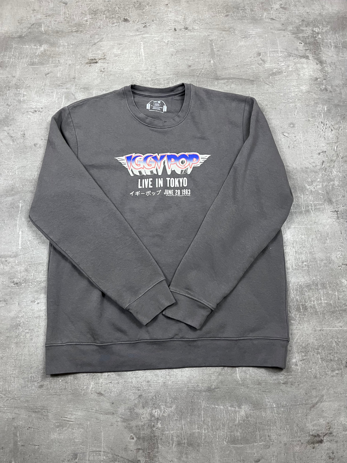 Vintage Lee Pullover Iggy Pop Live in Tokyo 10