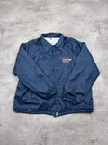 Vintage Auburn Sportswear Coachjacke Eveready Excellence Dunkelblau 1