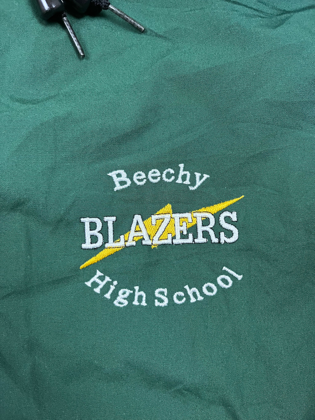 Vintage Mid-West Sportswear Kapuzenjacke Beechy Blazers Grün 1