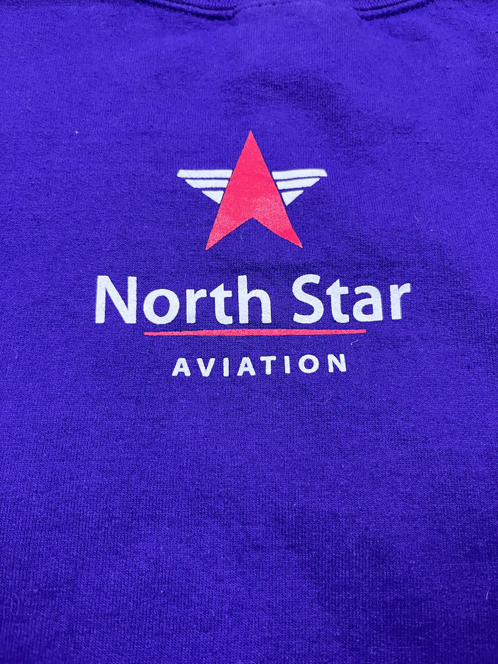 Vintage Gildan Pullover Maverick Flight Team Violett 3