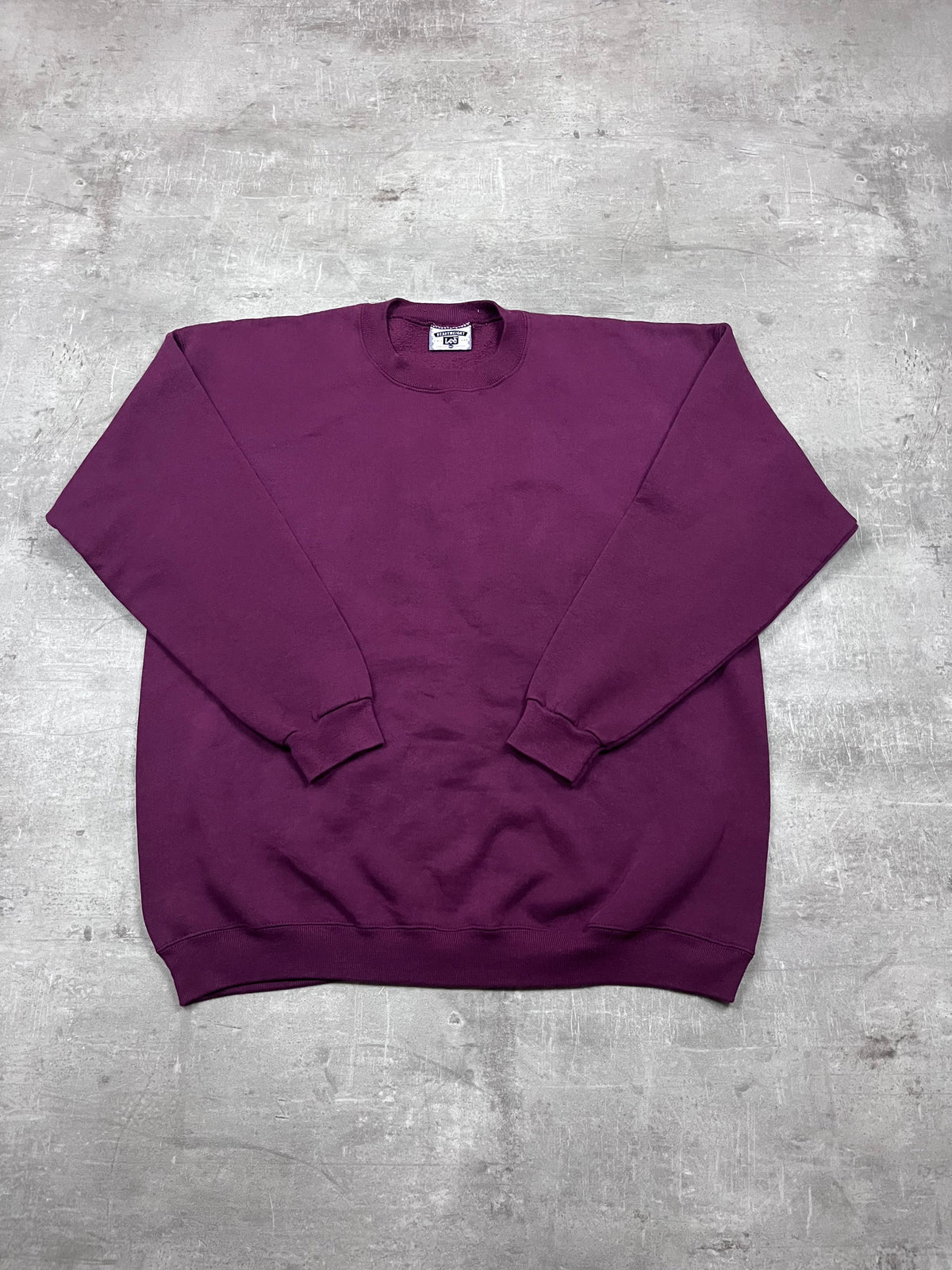 Vintage Lee Heavyweight Pullover Bordeaux 2