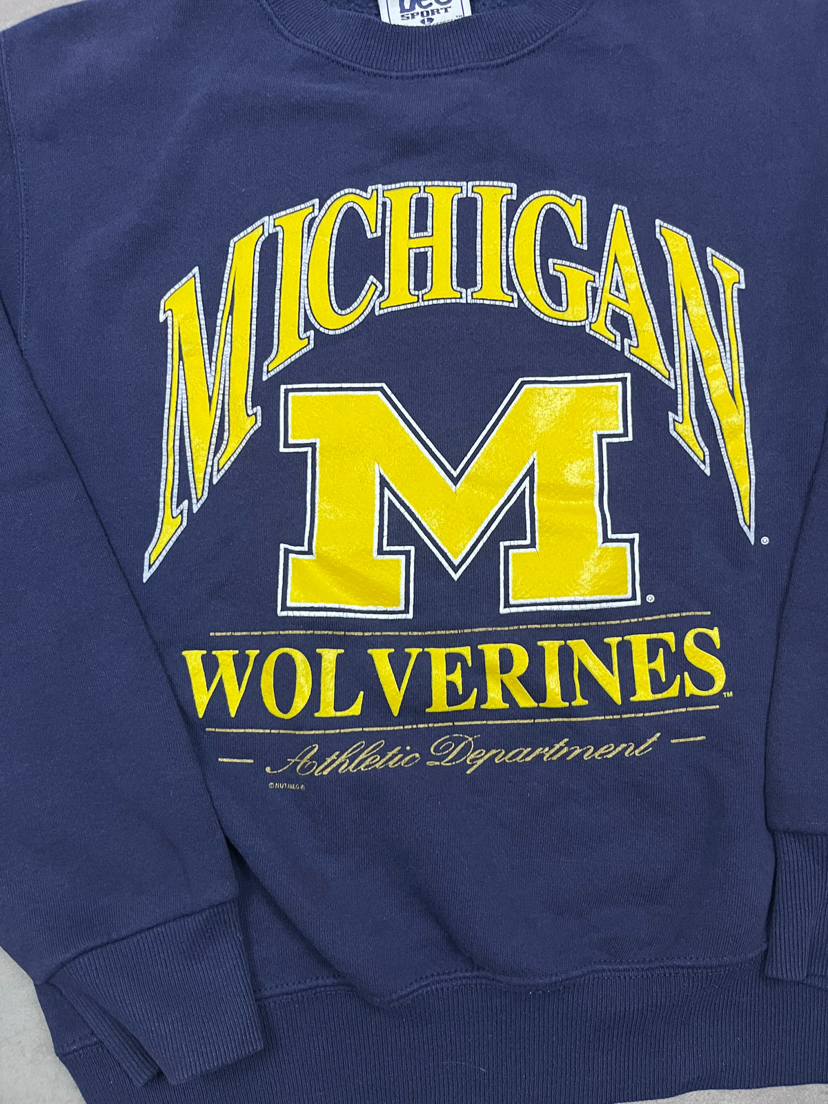 Vintage Lee Sport Pullover Michigan Wolverines 7