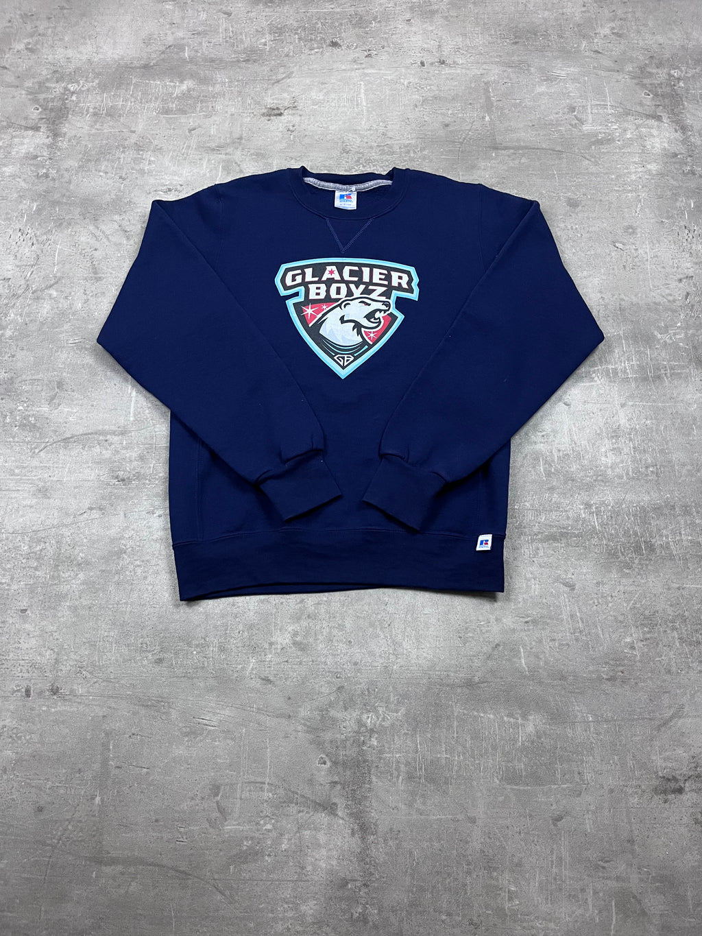 Vintage Russell Athletic Pullover Glacier Boyz 17