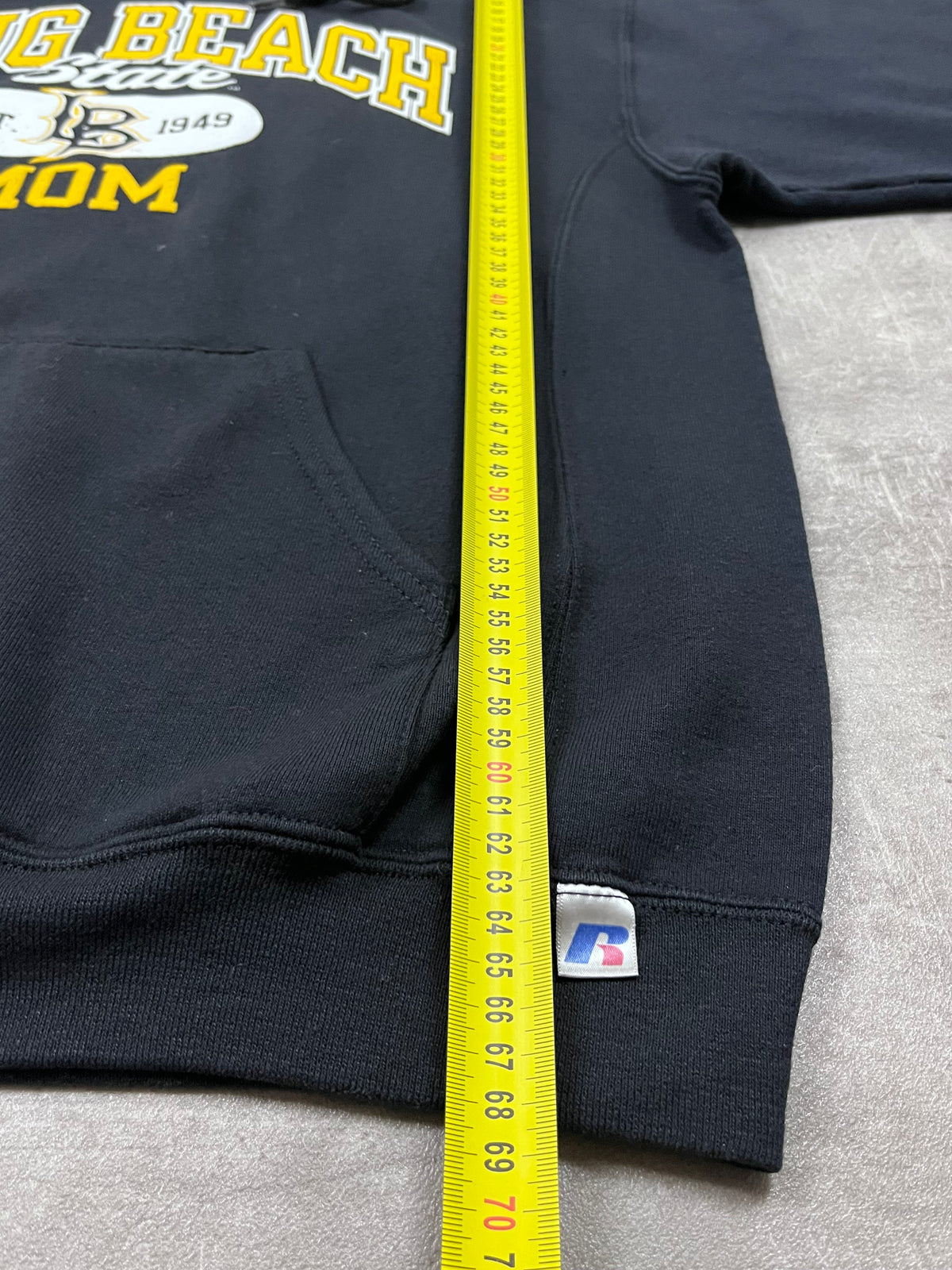 Vintage Russell Athletic Hoodie Long Beach State Mom 23