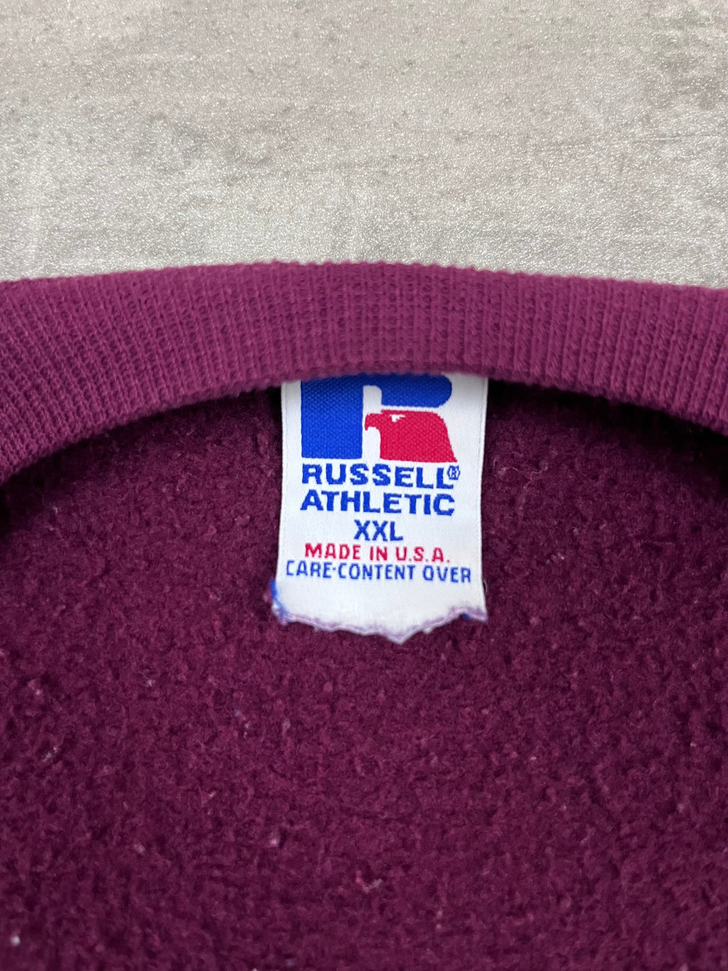 Vintage Russell Athletic Pullover Mount Vernon Mustangs 3