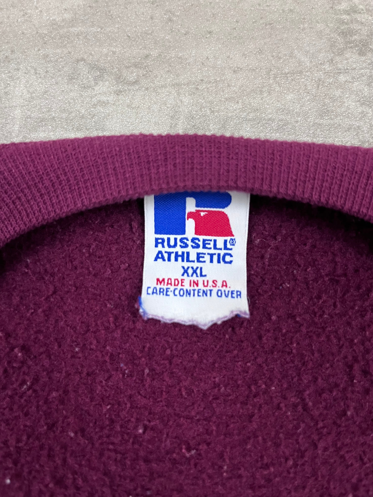 Vintage Russell Athletic Pullover Mount Vernon Mustangs 3
