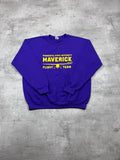 Vintage Gildan Pullover Maverick Flight Team Violett 3