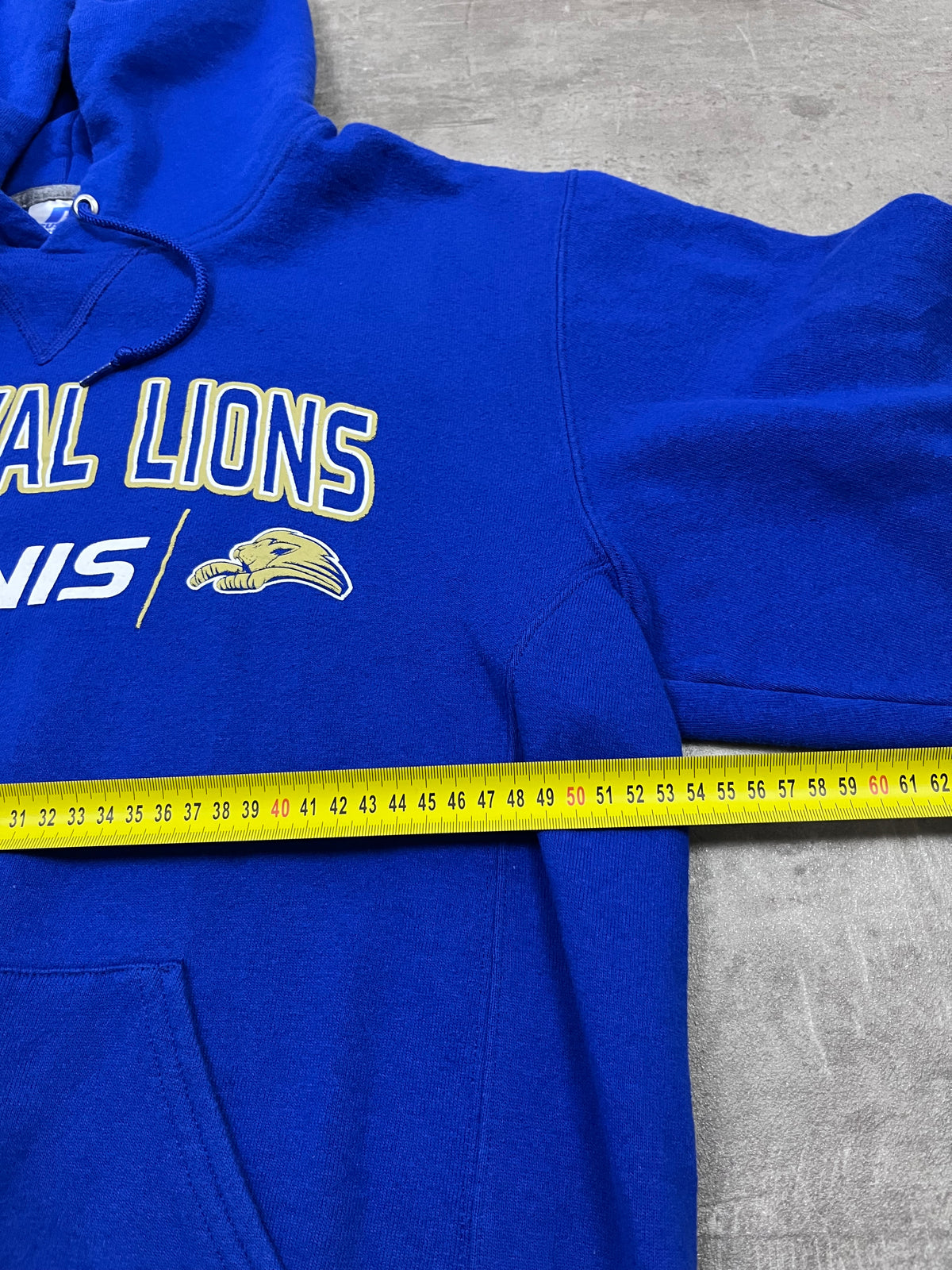 Vintage Russell Athletic Hoodie RC Royal Lions Tennis 11