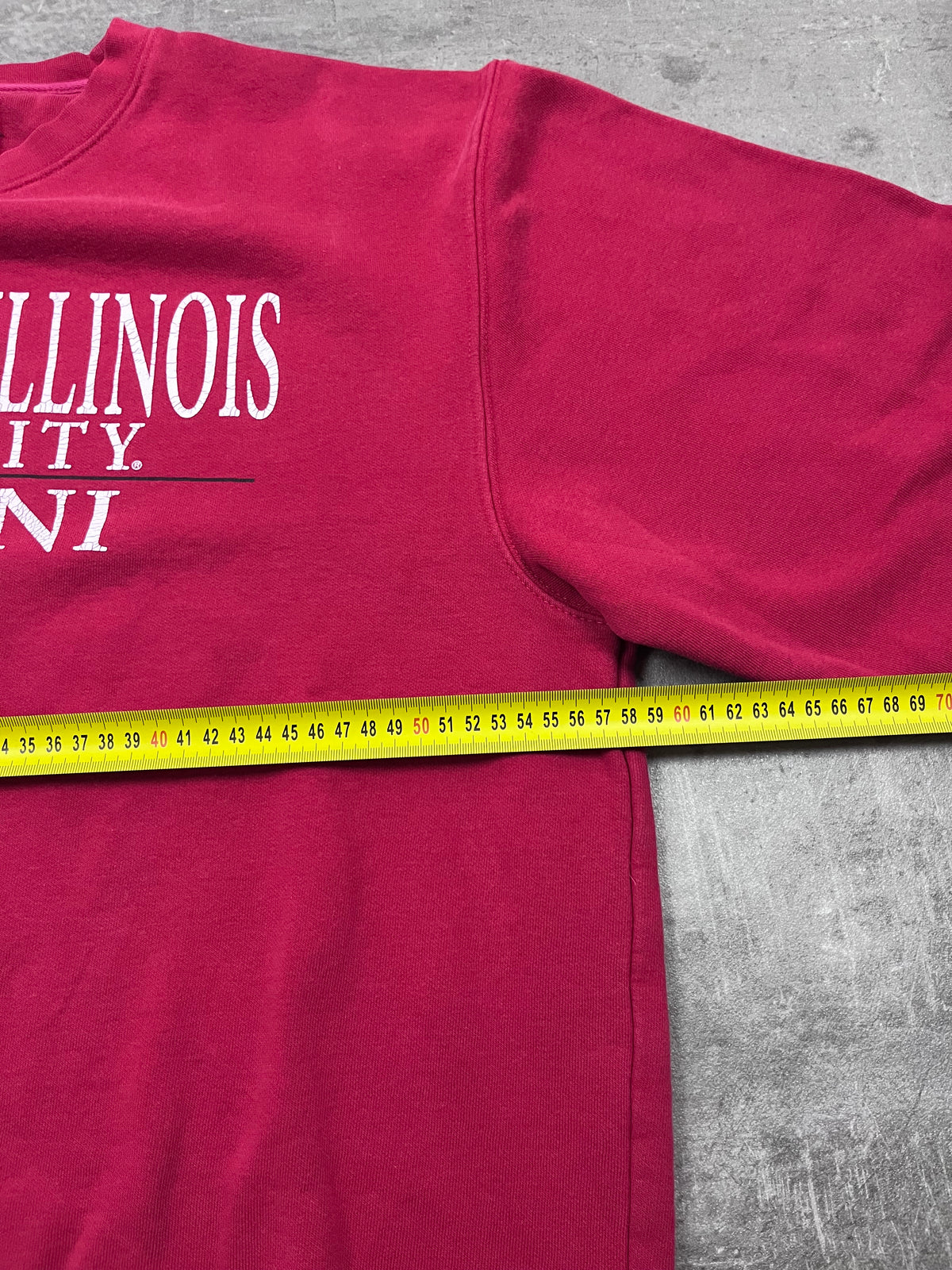 Vintage JanSport Pullover Northern Illinois University Alumni Rot 1