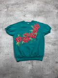 Vintage Lee Kurzarm-Sweatshirt Weihnachtsstern 1