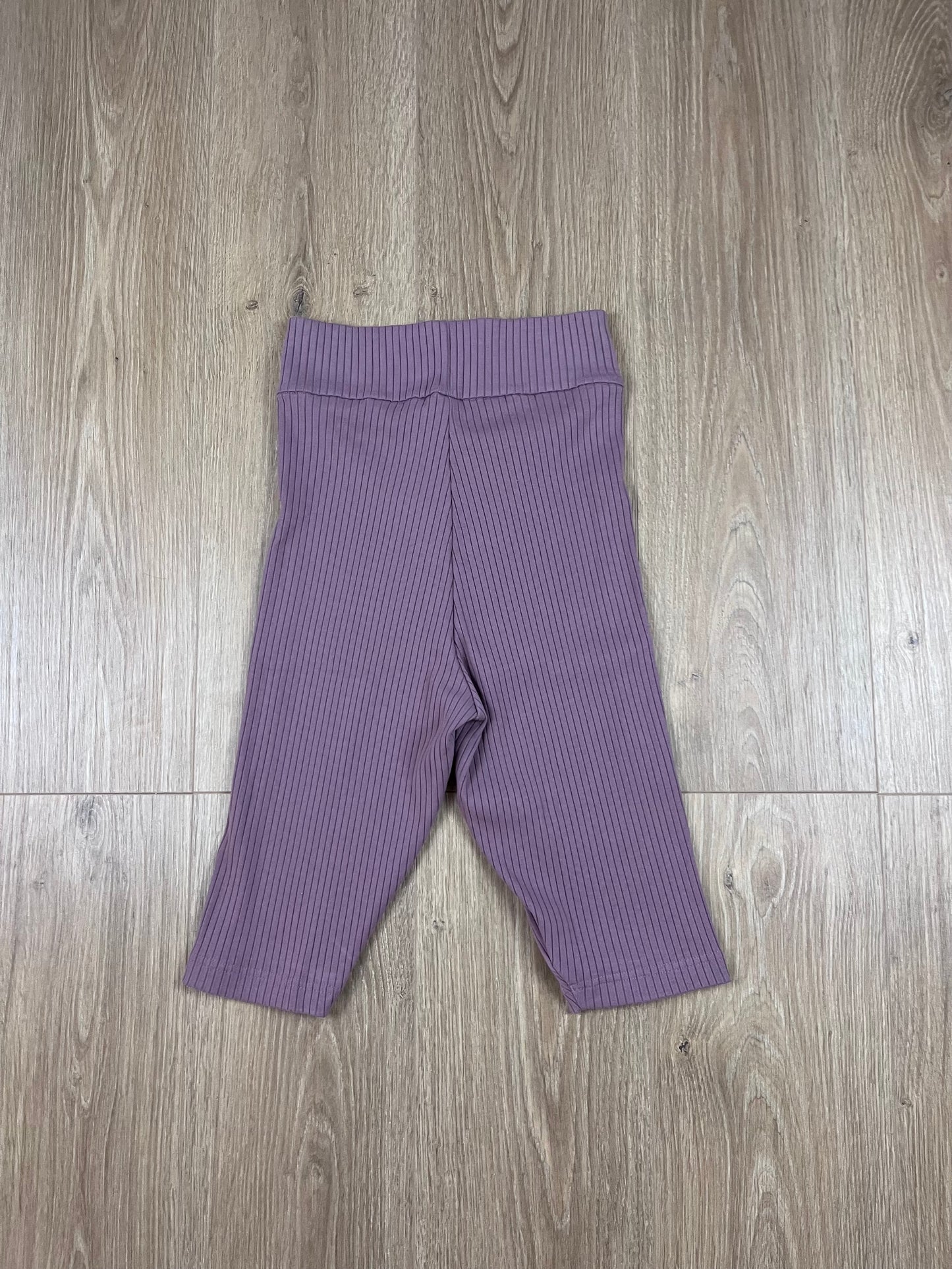 Adidas Sportswear Slim Rib Shorts Damen Rosa / Mauve (Größe 36 / S)