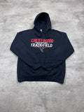 Vintage Gildan Hoodie Crestwood Falcons Schwarz 2