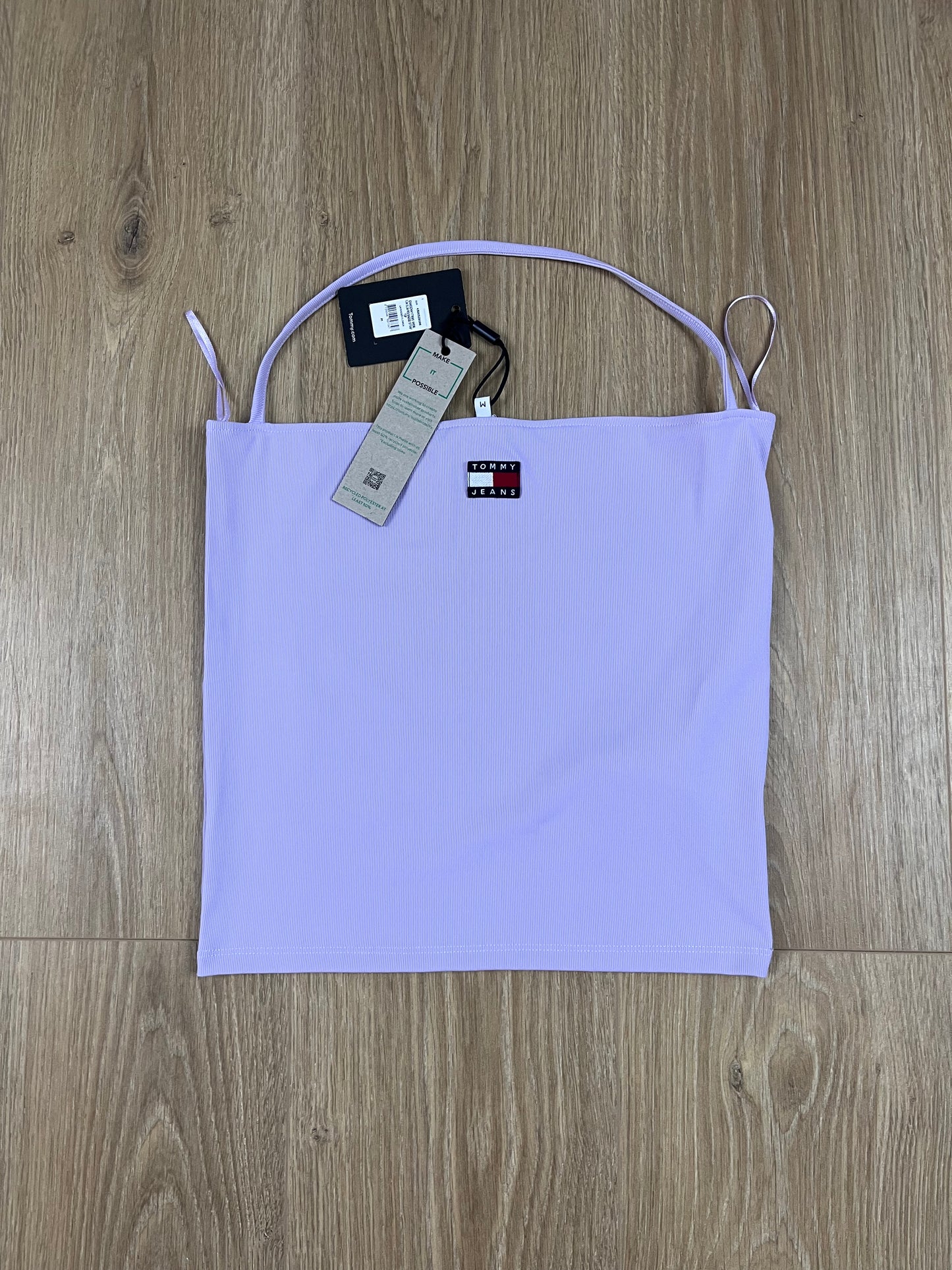 Tommy Jeans Top Damen Lila / Lavendel (Größe M)