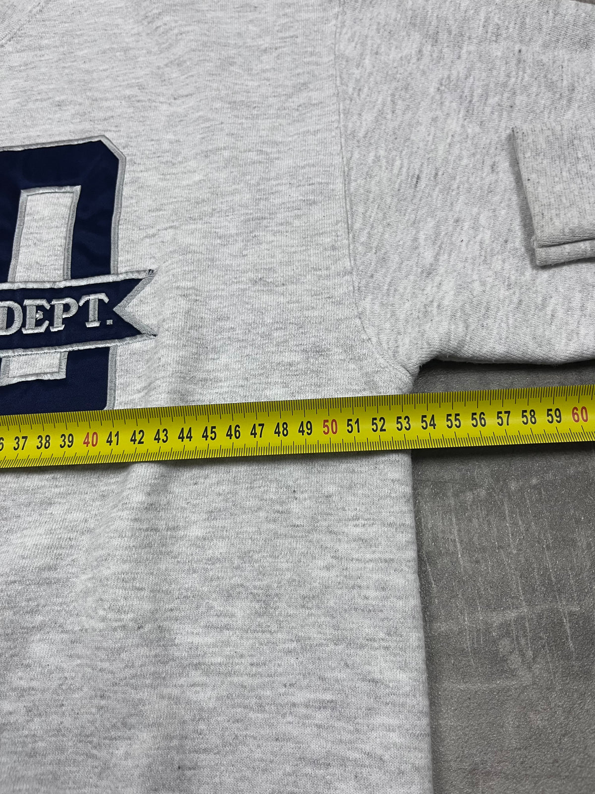 Vintage Lee Superblend Pullover Baraboo Police Dept 4