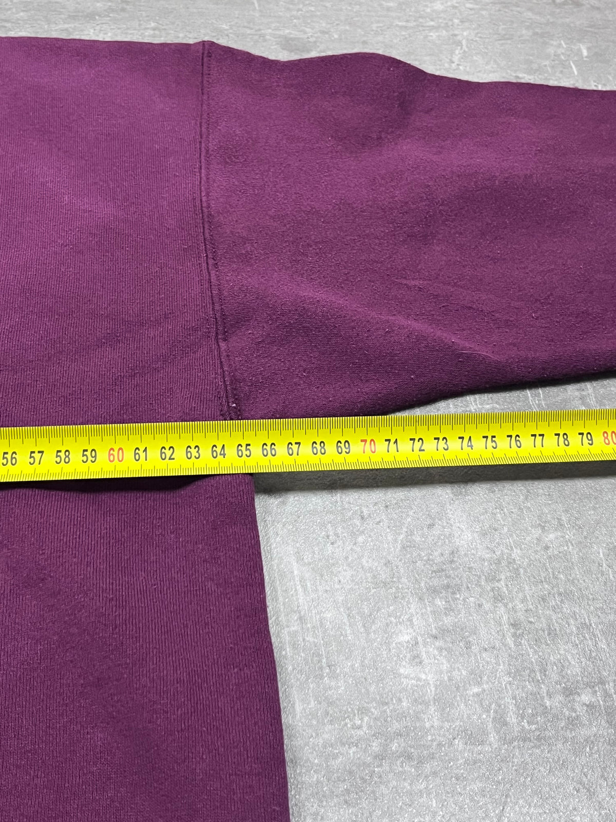 Vintage Lee Heavyweight Pullover Bordeaux 2