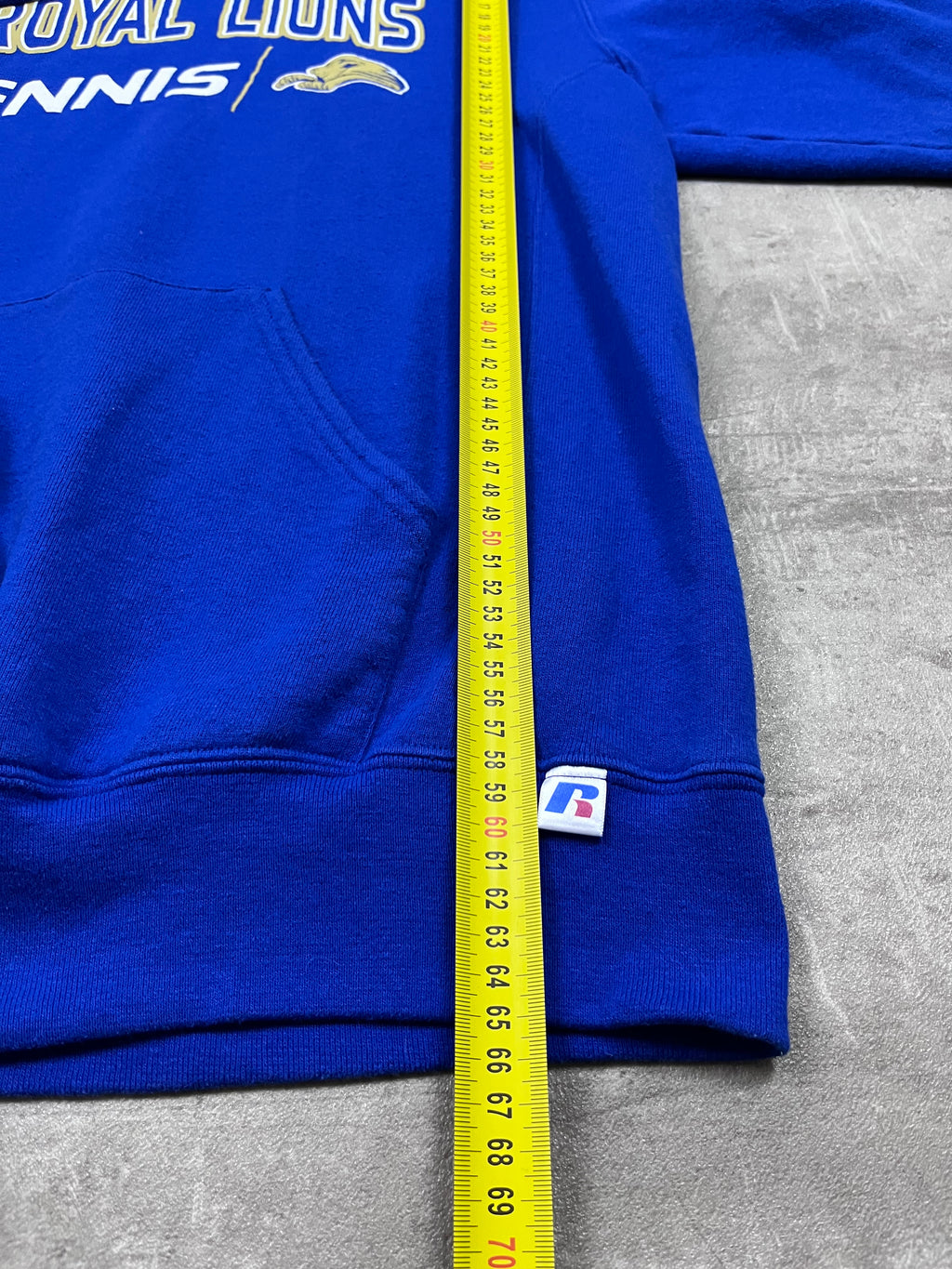 Vintage Russell Athletic Hoodie RC Royal Lions Tennis 11