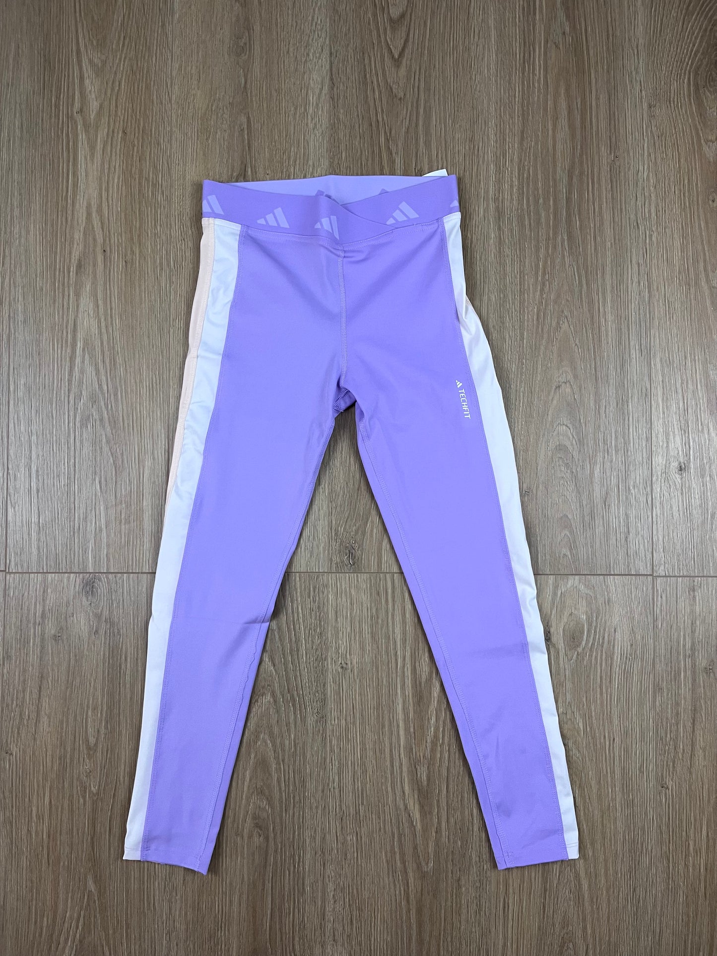 Adidas Training High Rise 7/8 Tights Damen Leggings Lila (Größe S)