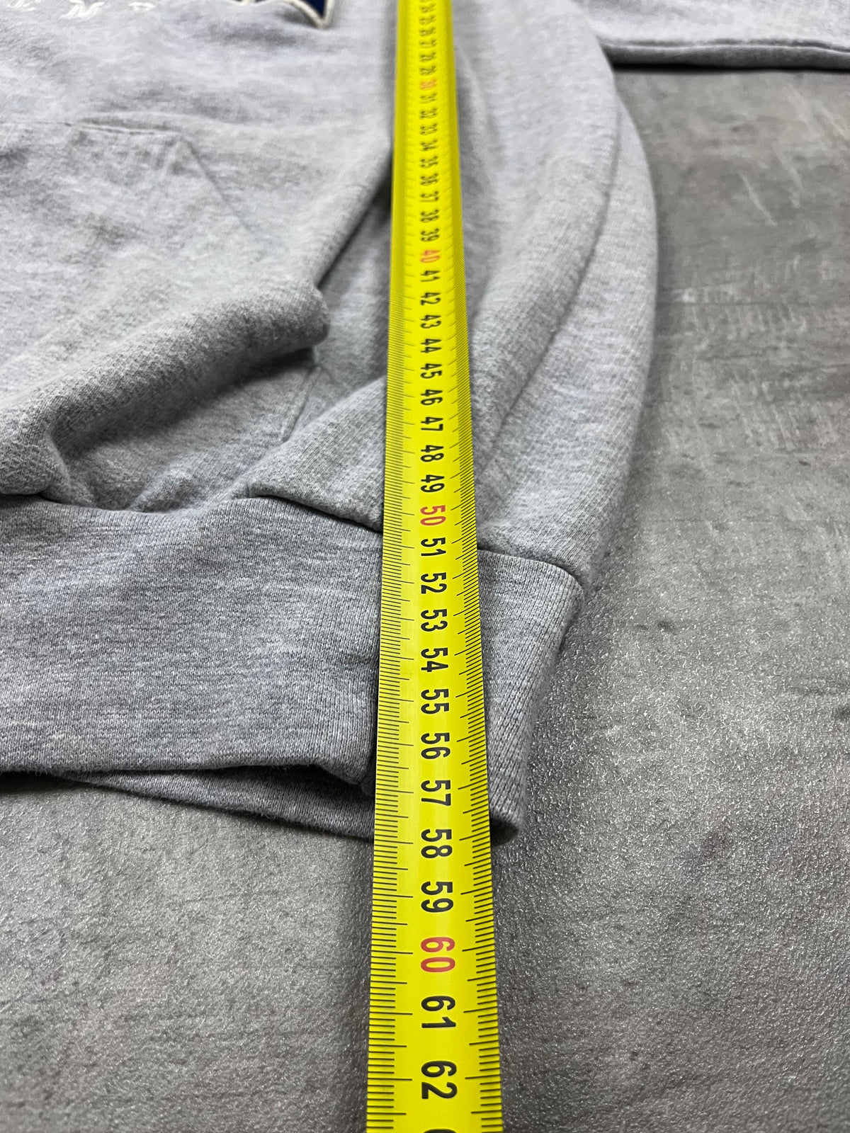 Vintage MV Sport Hoodie Ursuline Academy Grau 1