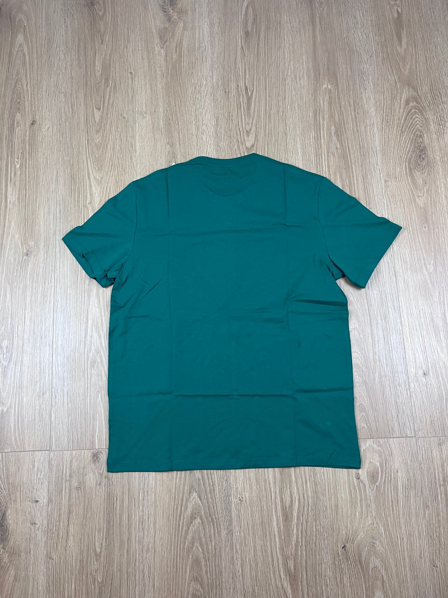Calvin Klein Jeans Herren T-Shirt in Smaragdgrün (Größe M) – Heritage EST. 1968 Logo