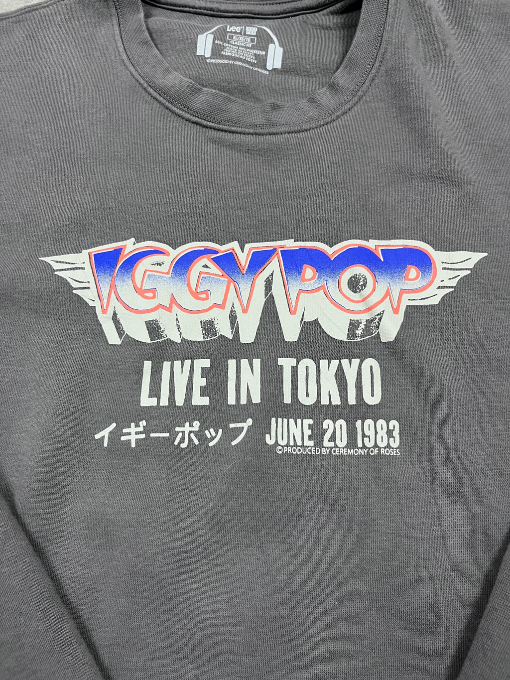 Vintage Lee Pullover Iggy Pop Live in Tokyo 10
