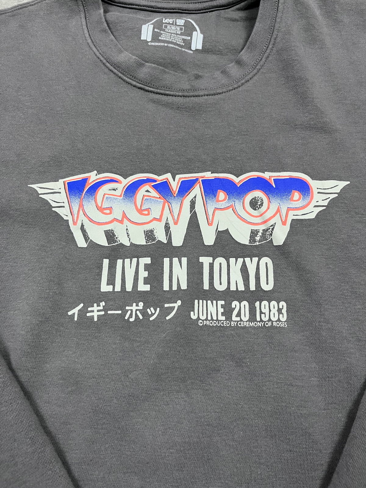 Vintage Lee Pullover Iggy Pop Live in Tokyo 10