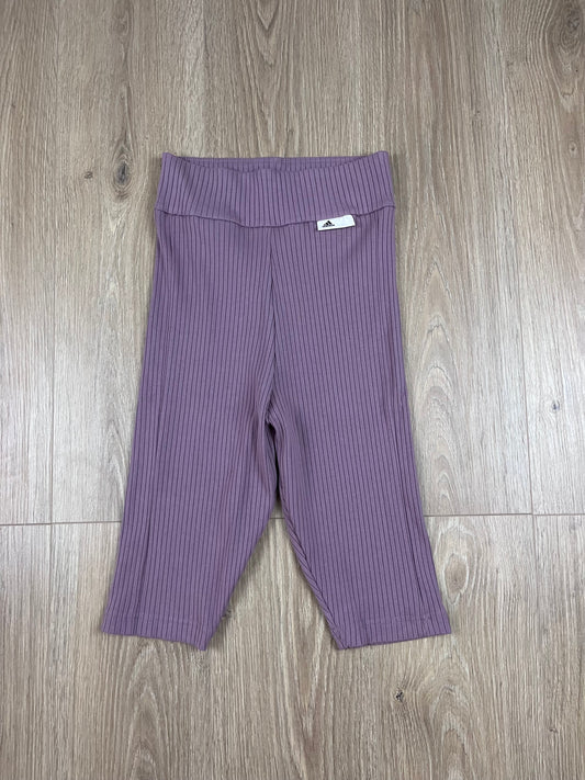 Adidas Sportswear Slim Rib Shorts Damen Rosa / Mauve (Größe 36 / S)