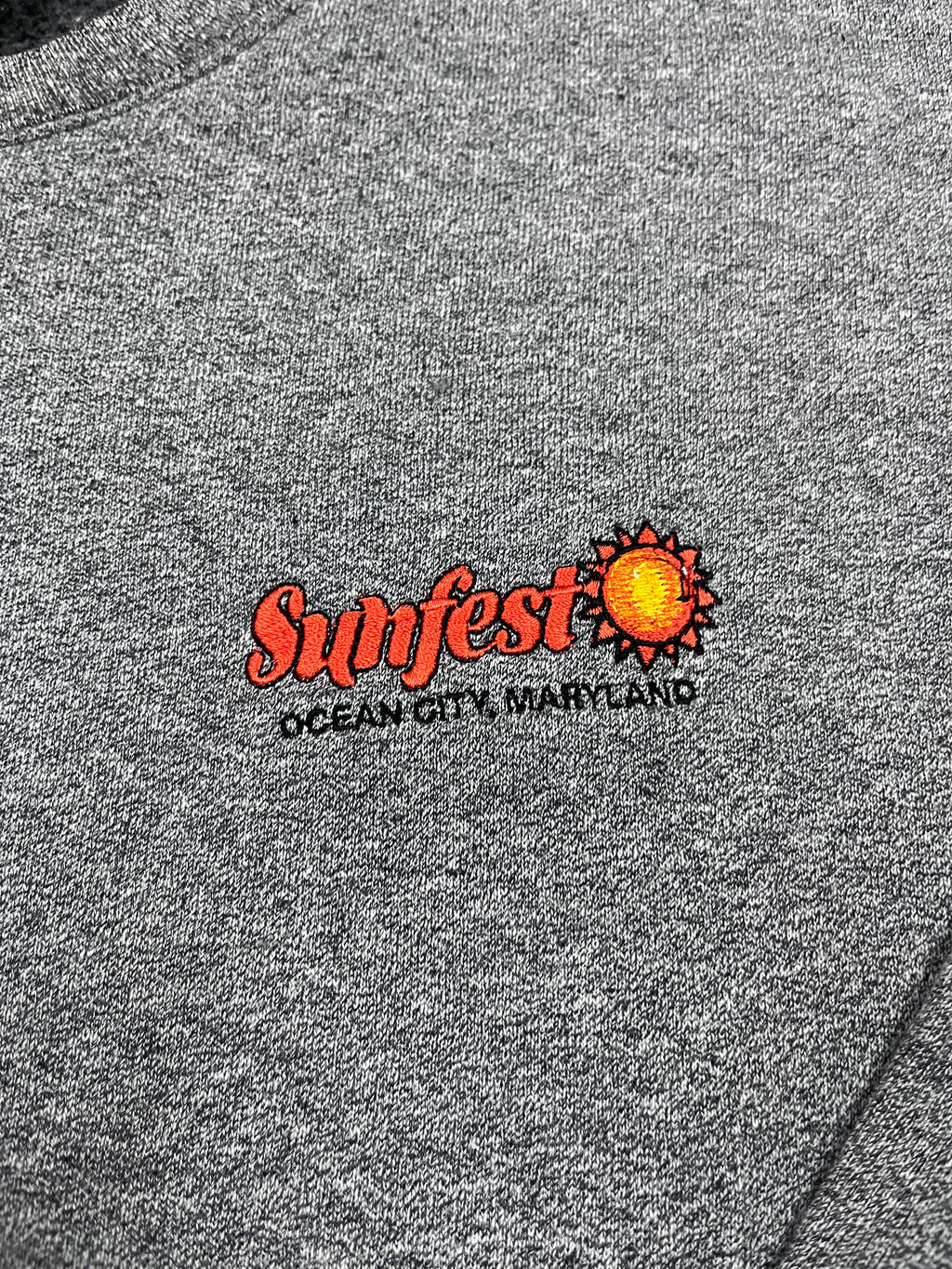 Vintage Lee Heavyweight Pullover Sunfest Ocean City 21