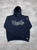 Vintage Russell Athletic Hoodie Hustle Downey 22
