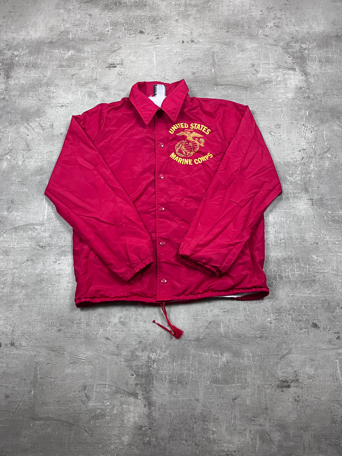 Vintage Sports Master Coachjacke United States Marine Corps Rot 1