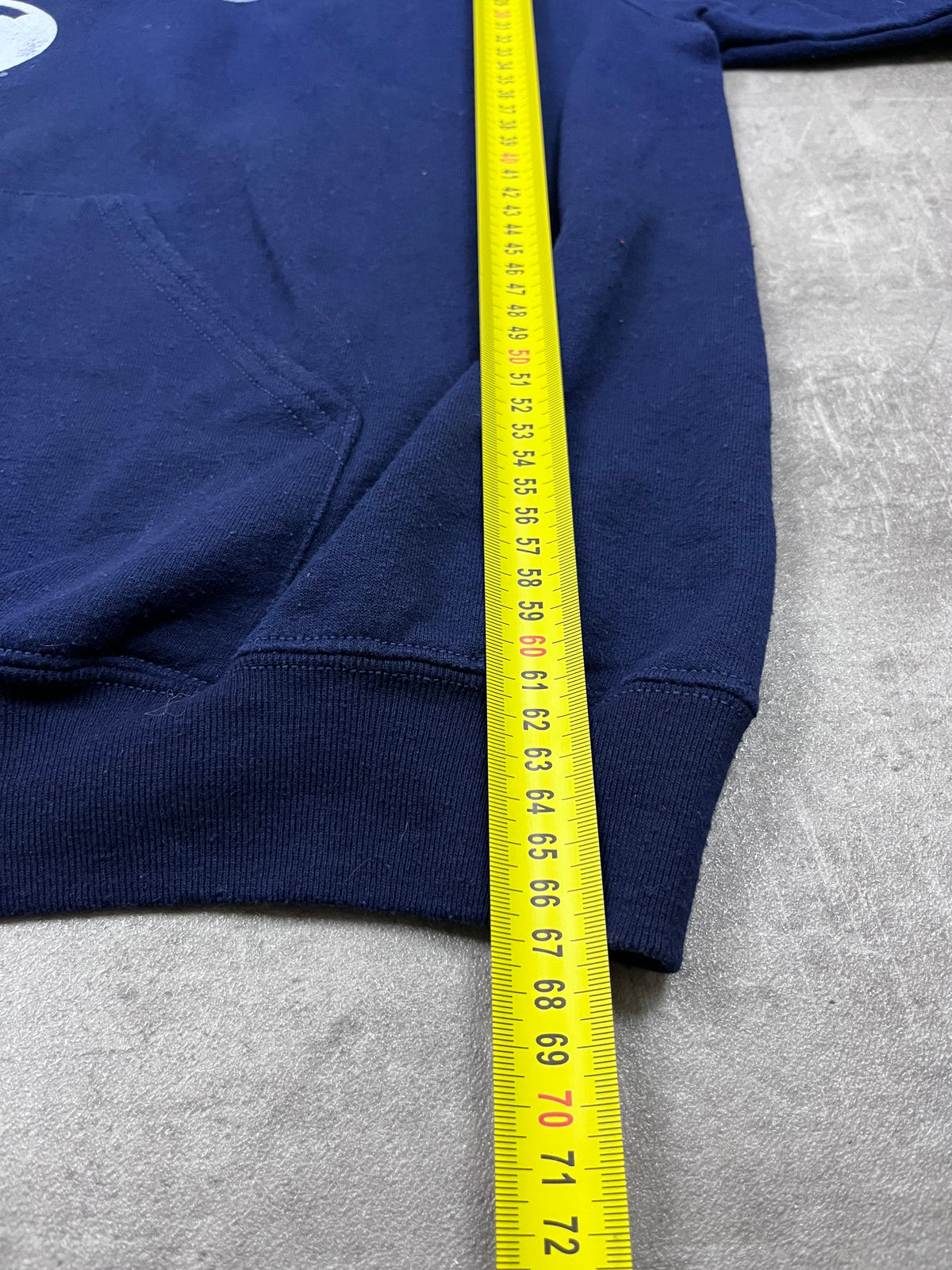 Vintage Russell Athletic Hoodie BYU Dunkelblau 28