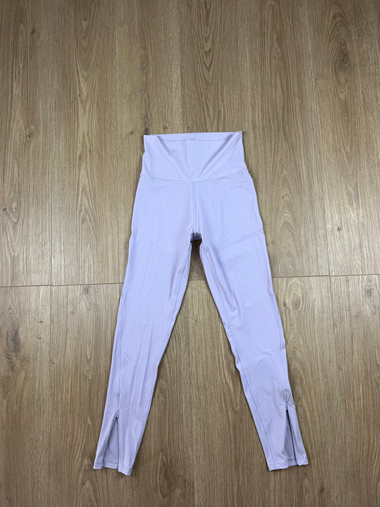 Adidas Sportswear New 7/8 Tights Damen Leggings Lila / Grau (Größe S)