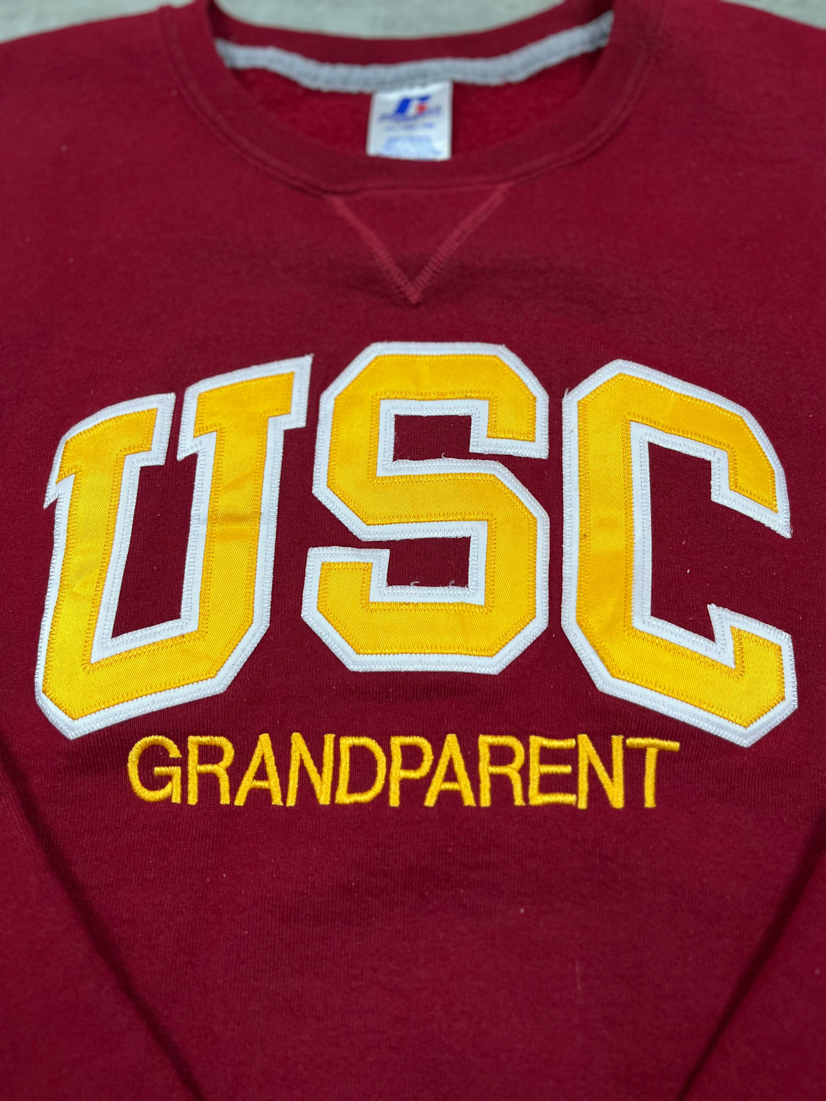 Vintage Russell Athletic Pullover USC Grandparent 2