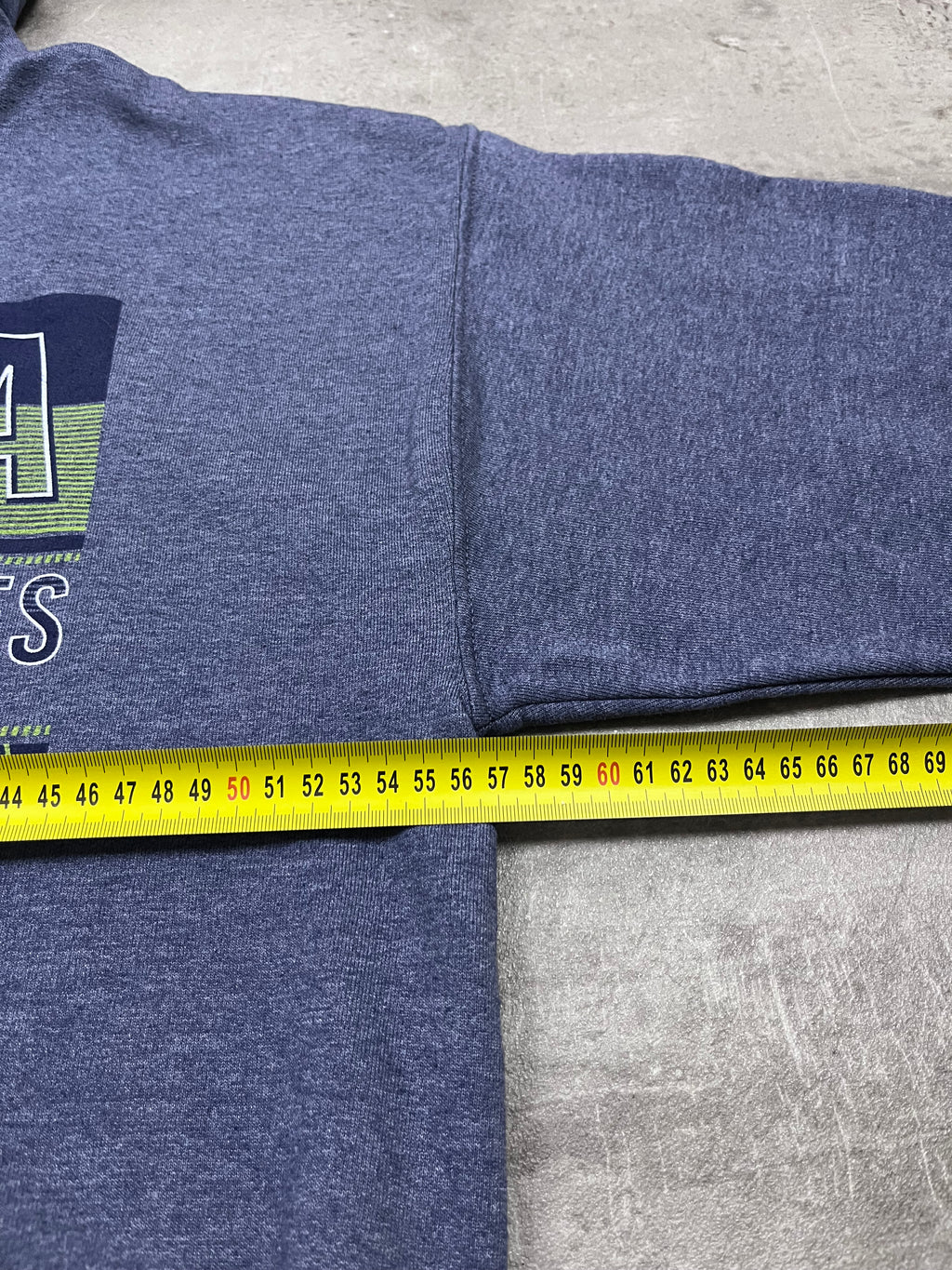 Vintage Gildan Heavy Blend Hoodie Florida Blau 1