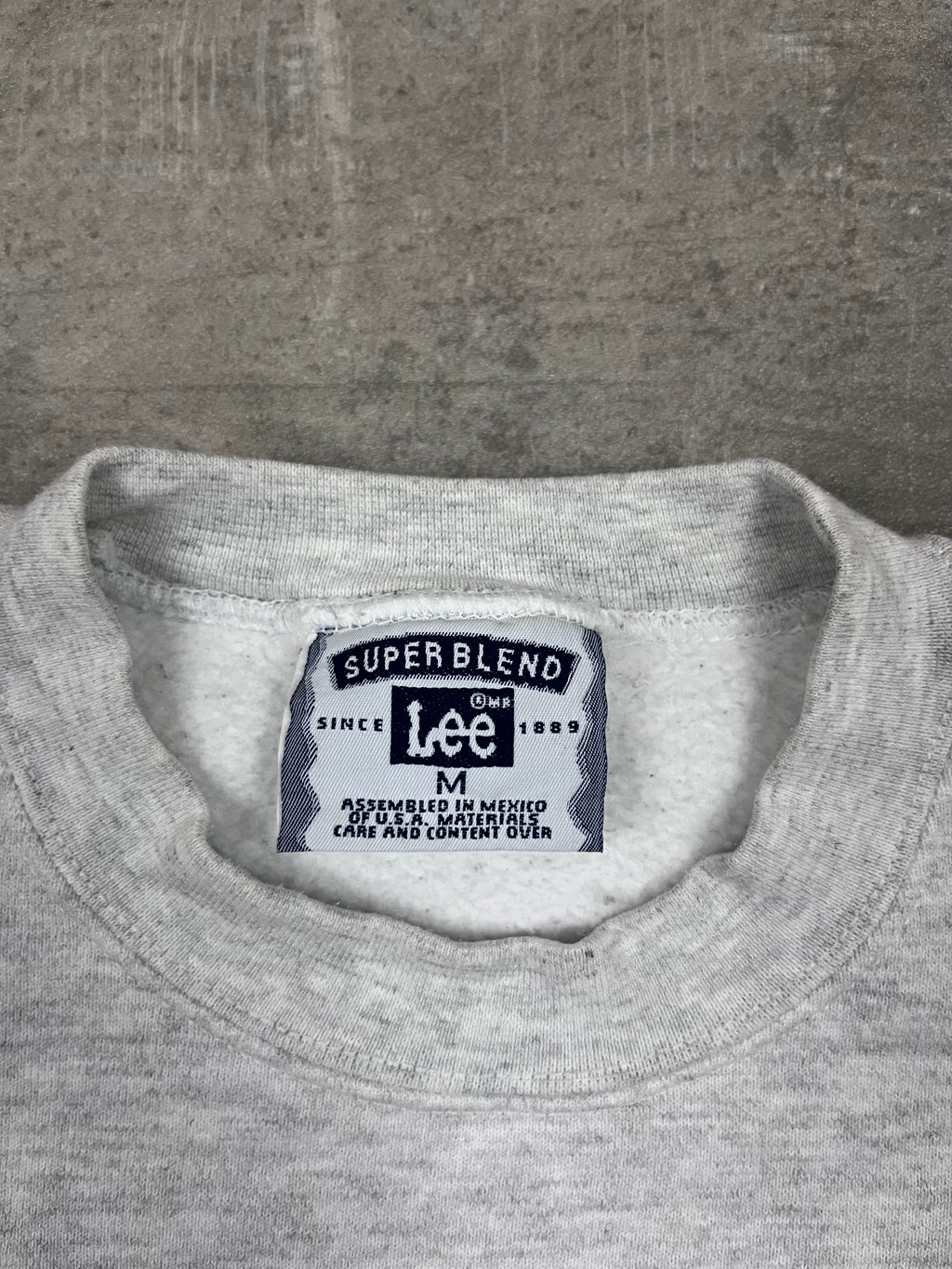 Vintage Lee Superblend Pullover Baraboo Police Dept 4