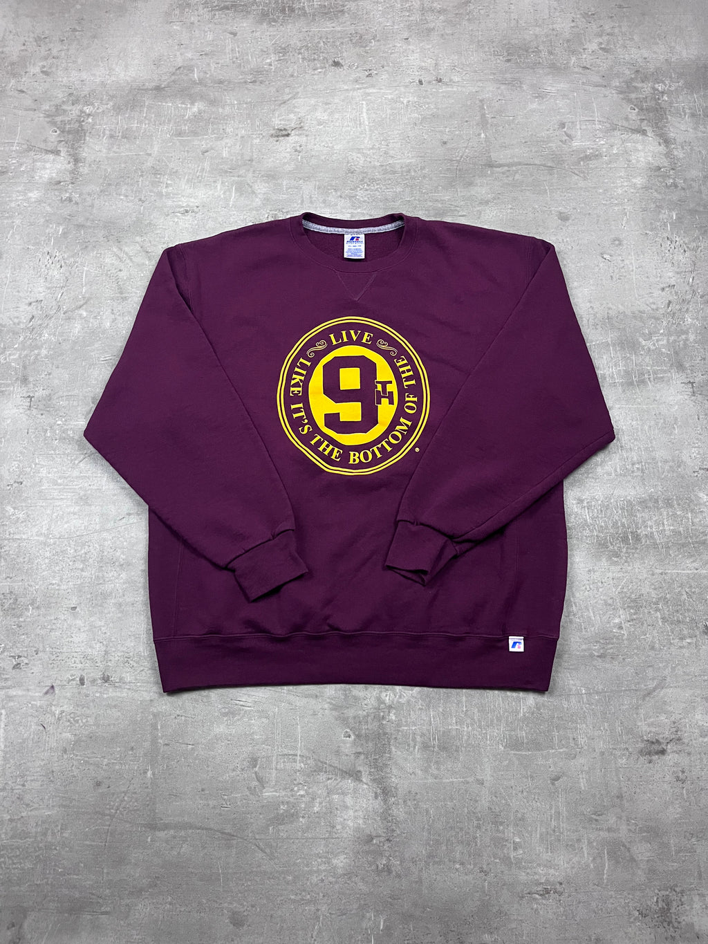 Vintage Russell Athletic Pullover Bottom of the 9th 4