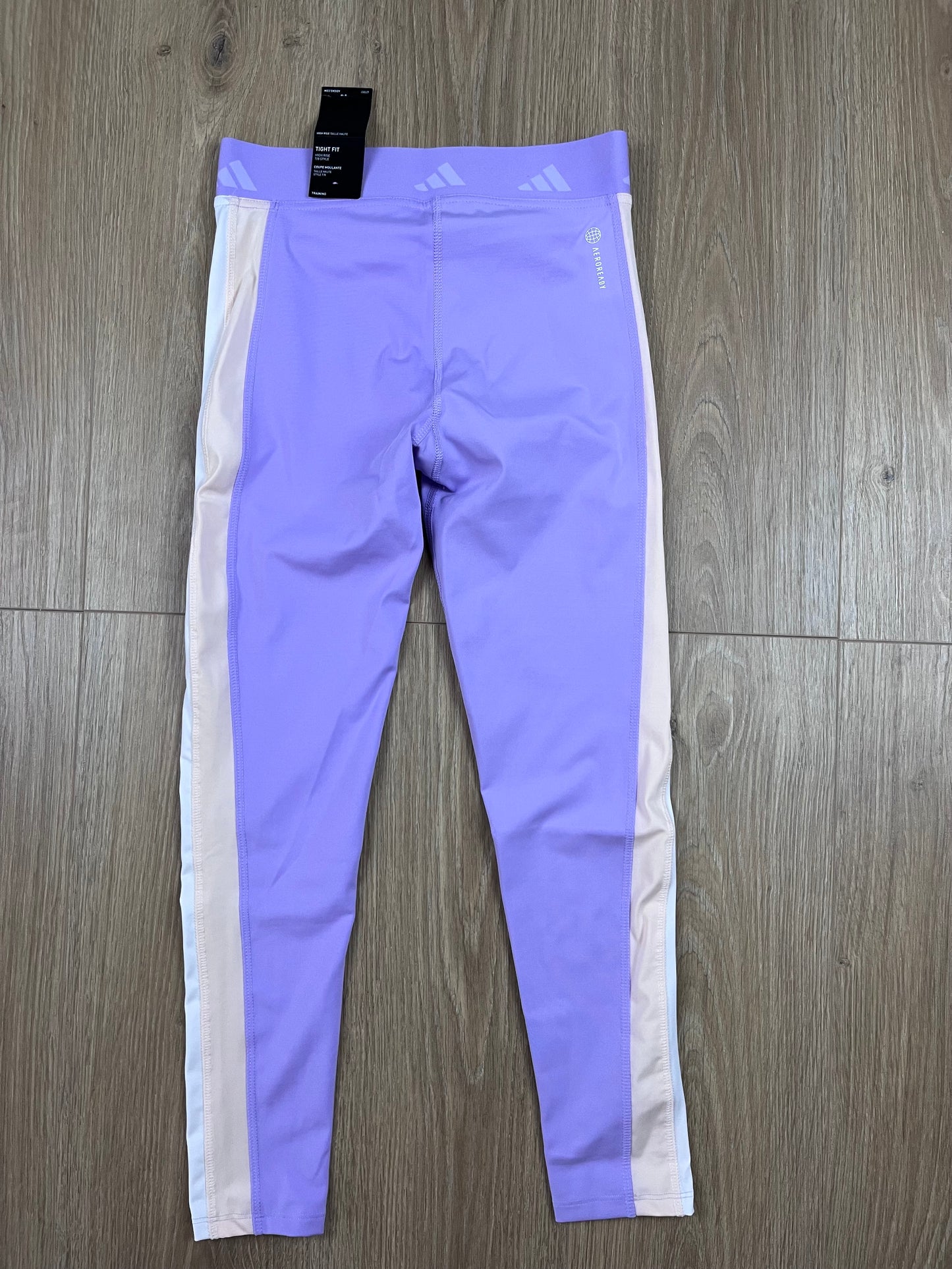 Adidas Training High Rise 7/8 Tights Damen Leggings Lila (Größe S)
