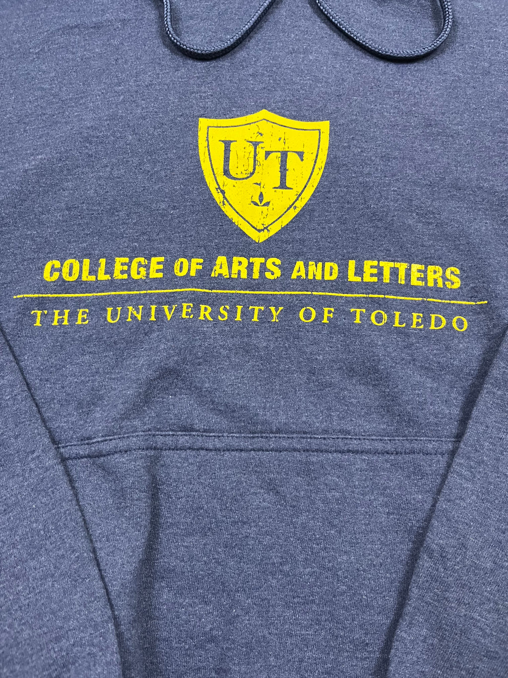 Vintage Port & Company Hoodie University of Toledo Blau 1