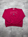 Vintage Lee Sport Pullover San Francisco 49ers Rot 22
