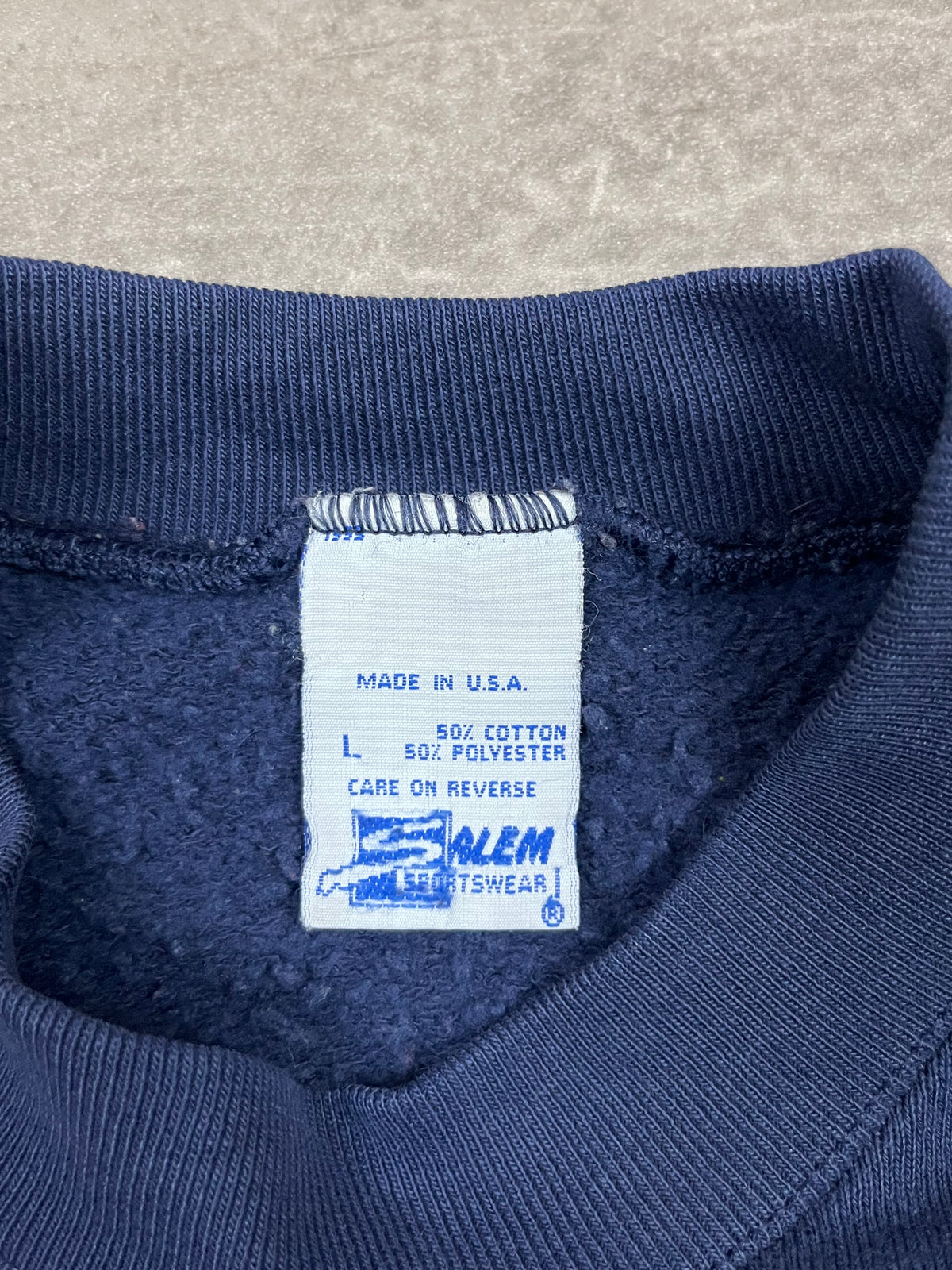 Vintage NEM Sportswear Pullover Dallas Cowboys Dunkelblau 1