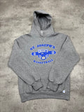 Vintage Russell Athletic Hoodie St. Joseph's Knights Basketball 8